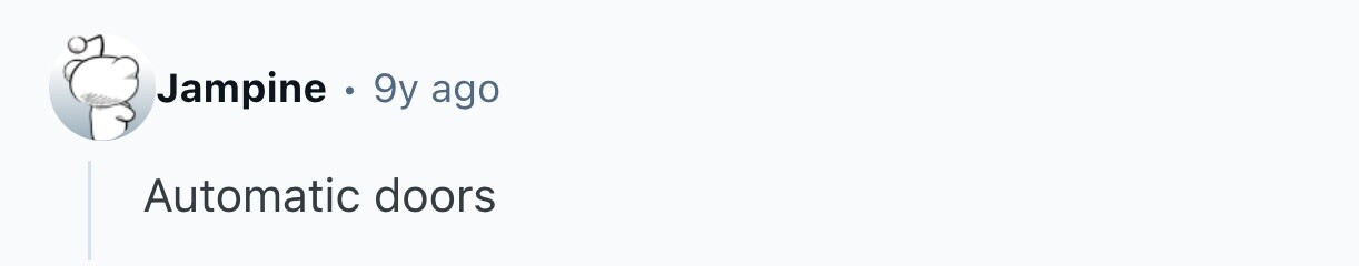 Jampine . 9y ago Automatic doors