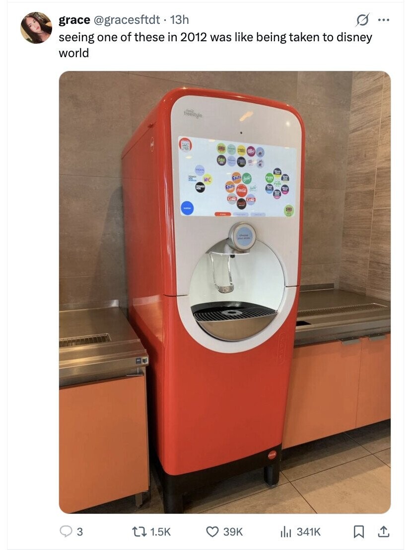 grace @gracesftdt - 13h s ... seeing one of these in 2012 was like being taken to disney world freestyle being El 22 AGE PHIL WK TVJI - i Il Water DAL into - 3 1.5K 39K 341K