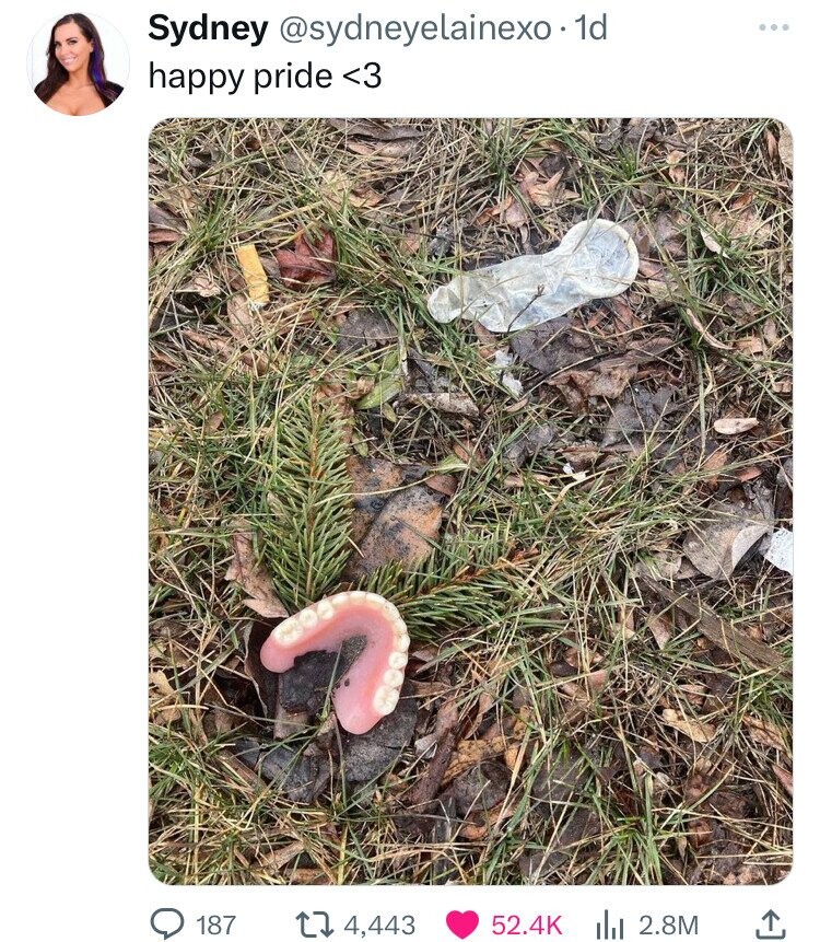 Sydney @sydneyelainexo . dd happy pride <3 187 4,443 52.4K 2.8M