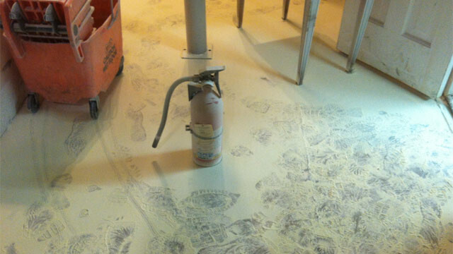 Photos Where A Fire Extinguisher Made A Mess For The Ages