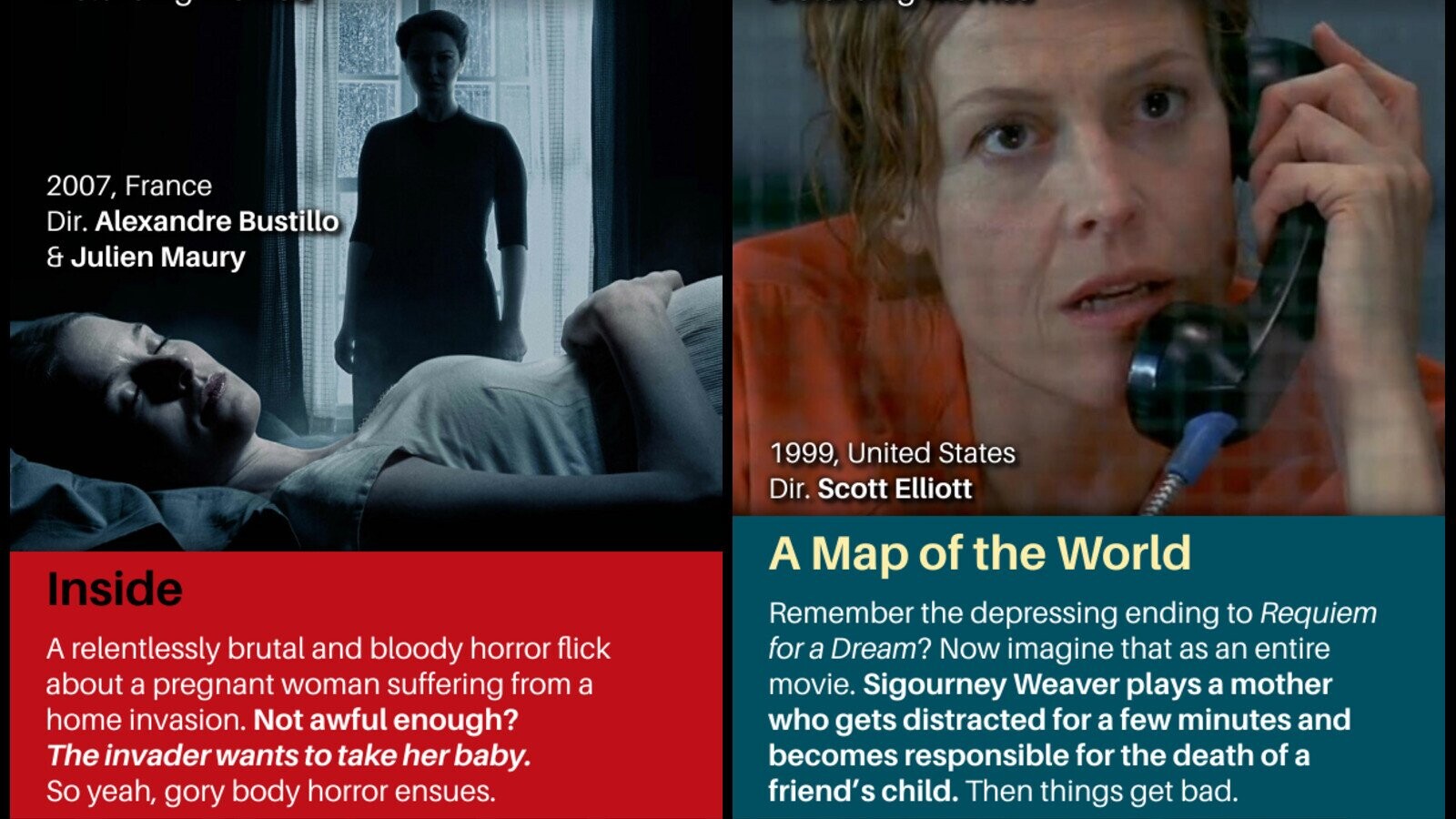 20 Deeply Disturbing Movies (Which Aren’t 'Cats')