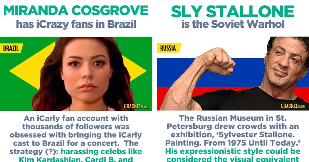 13 B-List Celebrities Who Are Huge Overseas | Cracked.com
