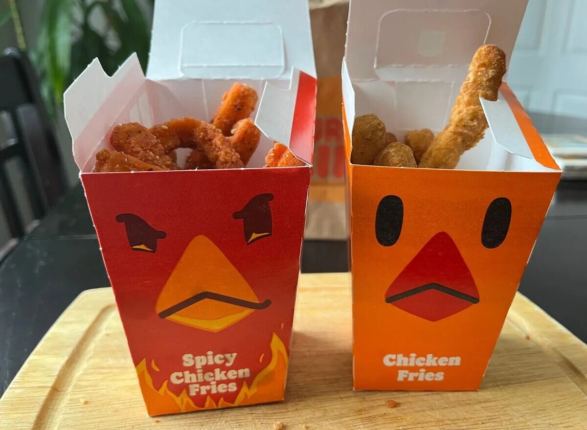 Spicy Chicken Chicken Fries Fries 