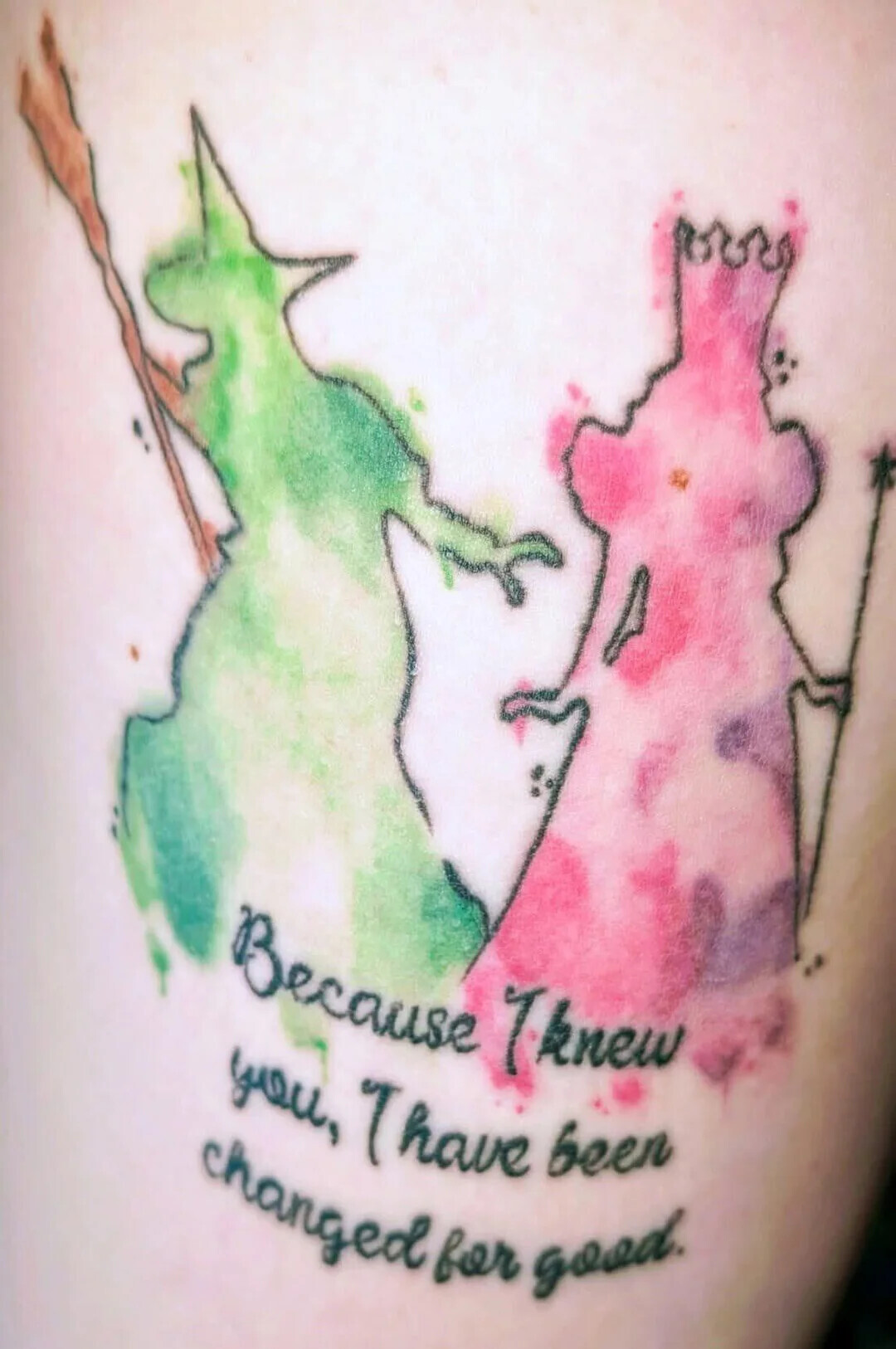 Because Iknew you, 7 have been changed for good.