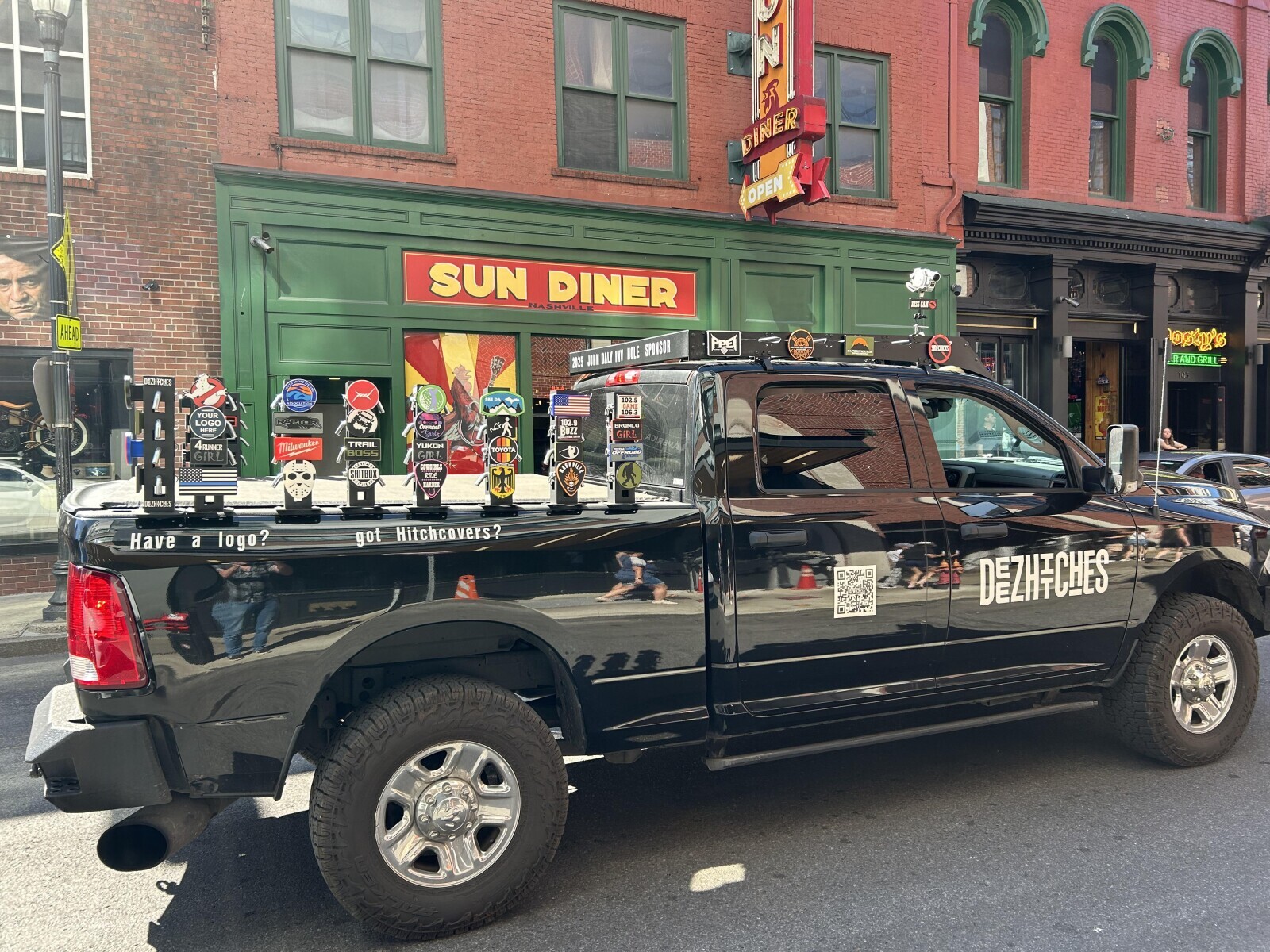 N S DINER RC OPEN SUN DINER NASHVILLE KISS CAN AHEAD losty's SIDECHICKS RAND GRILL 2025 JOHN DALY INV HOLE SPONSOR 105 DEZHICHES 102.5 106.3 MI YOUR LOGO 102.9 OFFROAD BRONCO HERE work BUZZ GIRL 4RUNNER TRAIL Milwaukee YUKON TOYOTA OFFROAD BOSS GIRL GIRL COWGIRLS BASHVILLE SHITBOX RIDE got Hitchcovers? Have a logo? DEZHICHES