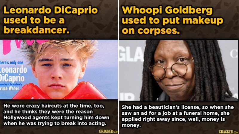 15 Eyebrow-Arching Early Jobs Of Celebs