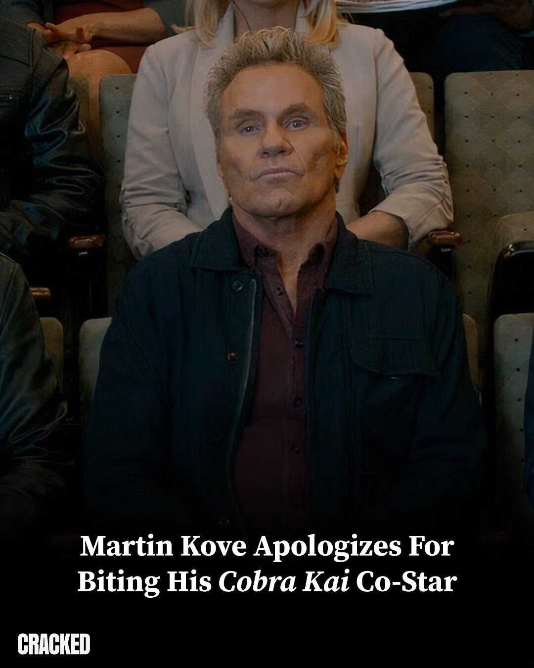 Martin Kove Apologizes For Biting His Cobra Kai Co-Star CRACKED