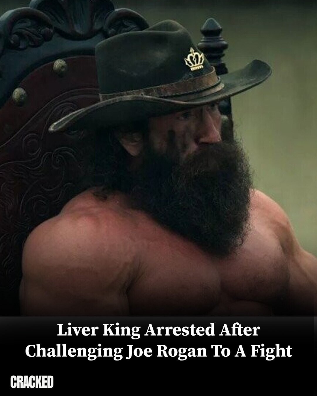 mm Liver King Arrested After Challenging Joe Rogan To A Fight CRACKED