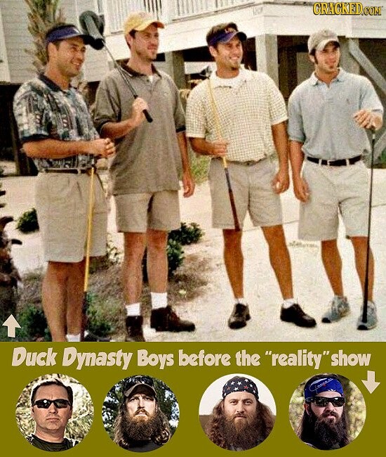 GRAGKED.COM Duck Dynasty Boys before the realityshow