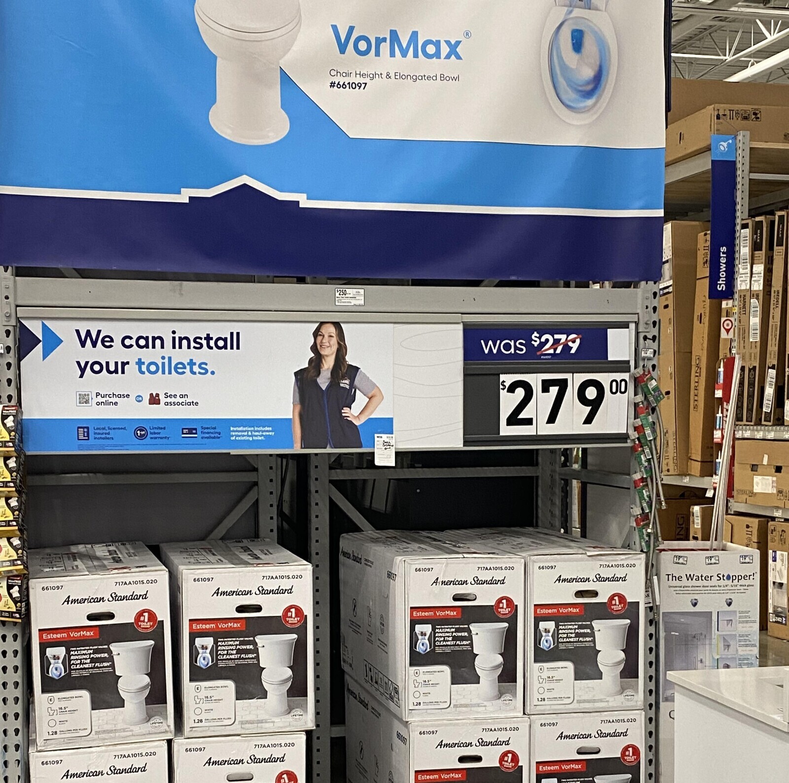 VorMax® Chair Height & Elongated Bowl #661097 $250 Showers We can install was $279 your toilets. $ Purchase See an online associate Limited Local licensed Installation includes 279cm ISTERLING Special Insured installers labor warranty 18 STERLIN NG Anzien it 717AA1015.020 661097 661097 661097 717AA1015.020 661097 American Standard The Water Stopper!' 717AA1015. .020 American Standard // 5/16 Universal glass 661097 American Standard American Standard 5 N7 OILE Esteem VorMax #1 Esteem VorMax #1 TOILET TOULE Esteem VorMax MAXIMUM MAXIMUM POWER, Esteem VorMax CLEANEST FLUSH INSING POWER, MAXIMUM POWER, MAXIMUM FLUSH POWER, FLUSH DECOME 28 it 717AA1015.020 661097 717AA1015.020 661097 661097 American Standard American 