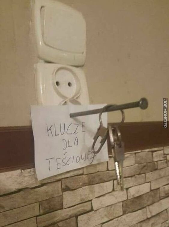 JOE MONSTER KLUCZE DL A TESCIOWEZ