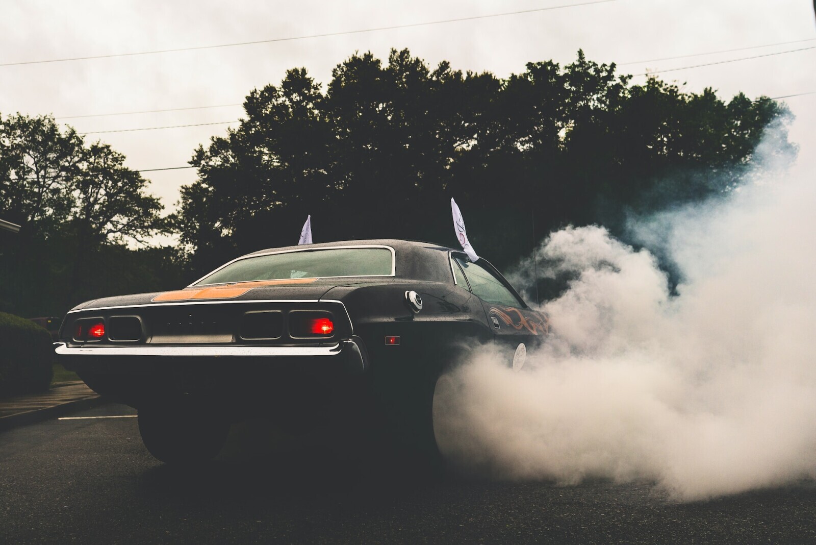 Tire-Smoking Pics of '70s Muscle Cars in Their Heyday