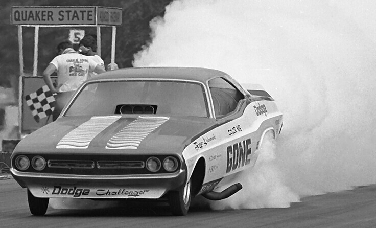 Tire-Smoking Pics of '70s Muscle Cars in Their Heyday