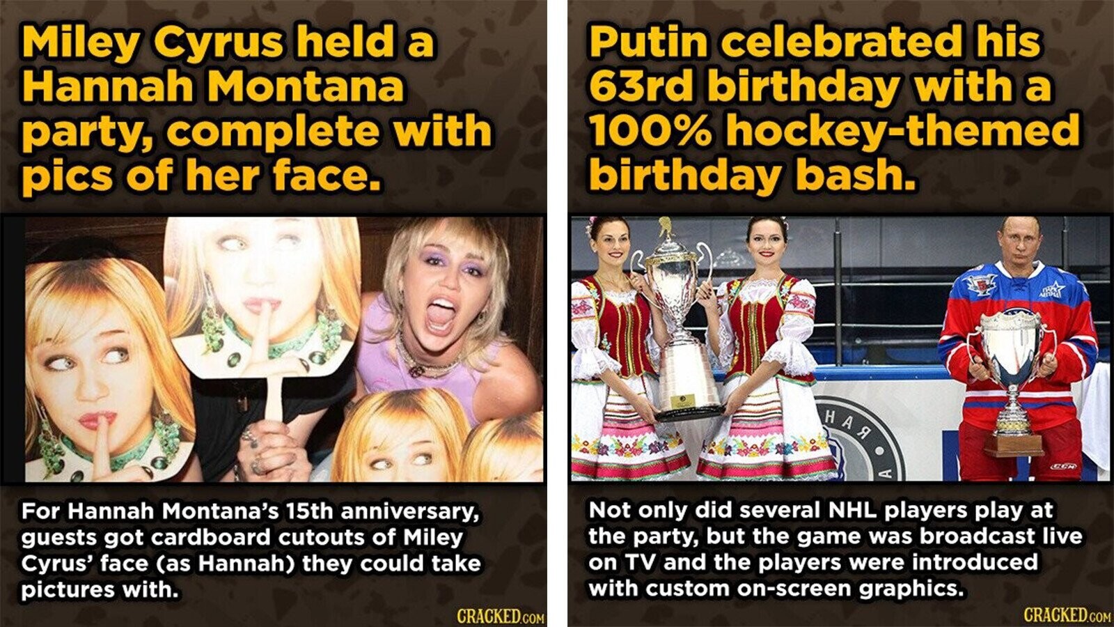 15 Hugely Bizarre Celebrity Parties