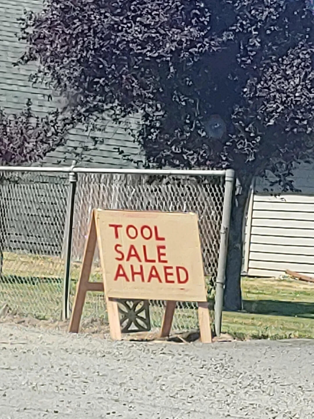 TOOL SALE AHAED