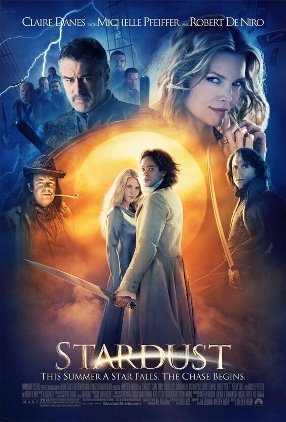 CLAIRE DANES WITH MICHELLE PFEIFFER AND ROBERT DE NIRO STARDUST THIS SUMMER A STAR FALLS. THE CHASE BEGINS. DE a le SEVILL 1 EPAS JUN JI 14 ENGELE I MCHELLE 4F the et TO e all FOR THE H a STENEA MARS - UNITED LE ЦЕНТ DE E NET SAMAN POLICE - - - - - SEXVIDE SHE MARV - - - StardustMovie.com RETRE 1 LEVO CERA UF NACH 400 AR - - -