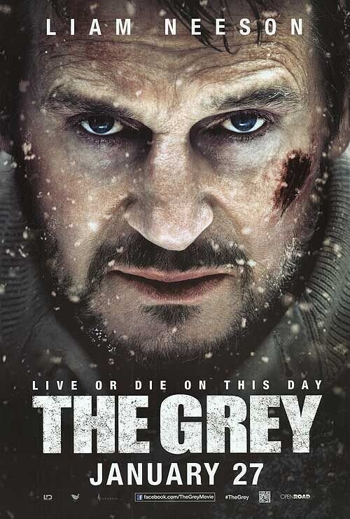 LIAM NEESON LIVE OR DIE ON THIS DAY THE GREY JANUARY 27 LD f facebook.com/TheGreyMovie #TheGrey OPENROAD