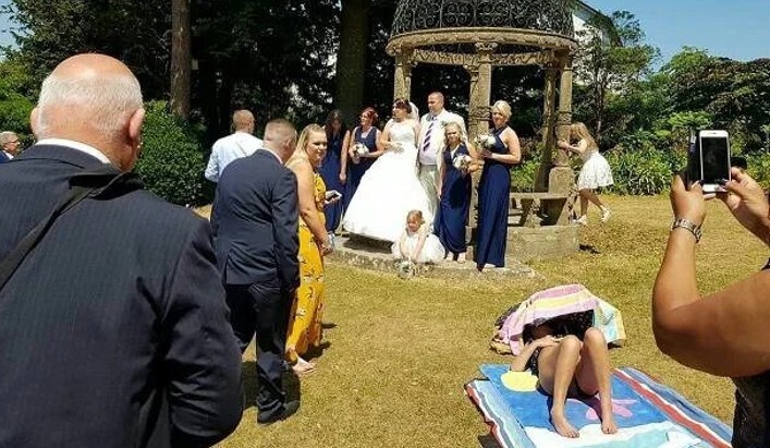 Unique Wedding Photos Showing Love Conquers All