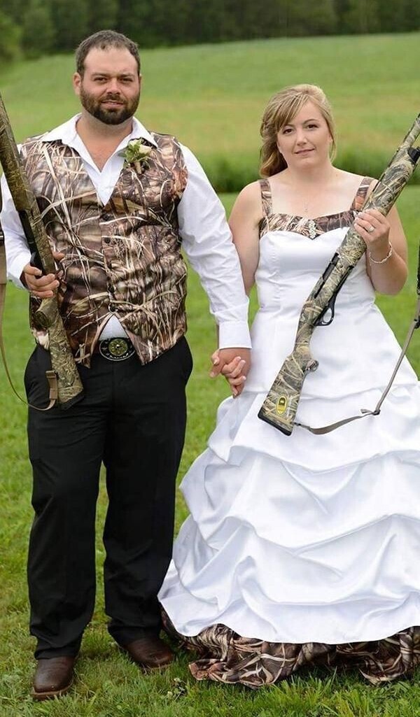 Unique Wedding Photos Showing Love Conquers All