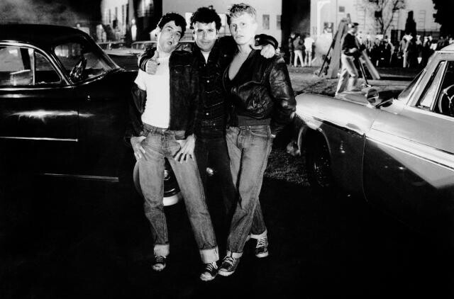 Slick Behind the Scenes Photos from “Grease” in 1978