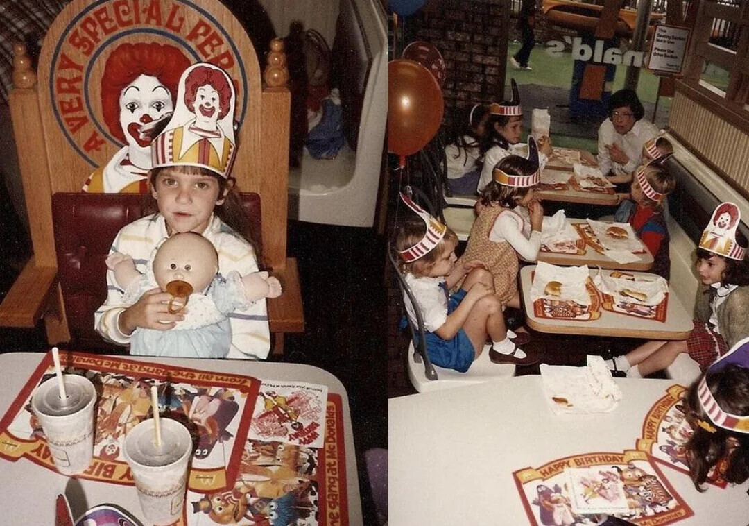 The Senior Serious 2'bl60 Une One Section A VERY SPECIAL PEP from all the gang at Mc Donal OH واصبي - - HAPPY BIRTHDAY HAPPY BIRTHDAY A FIB ٨ F e gang at Mc Donalds