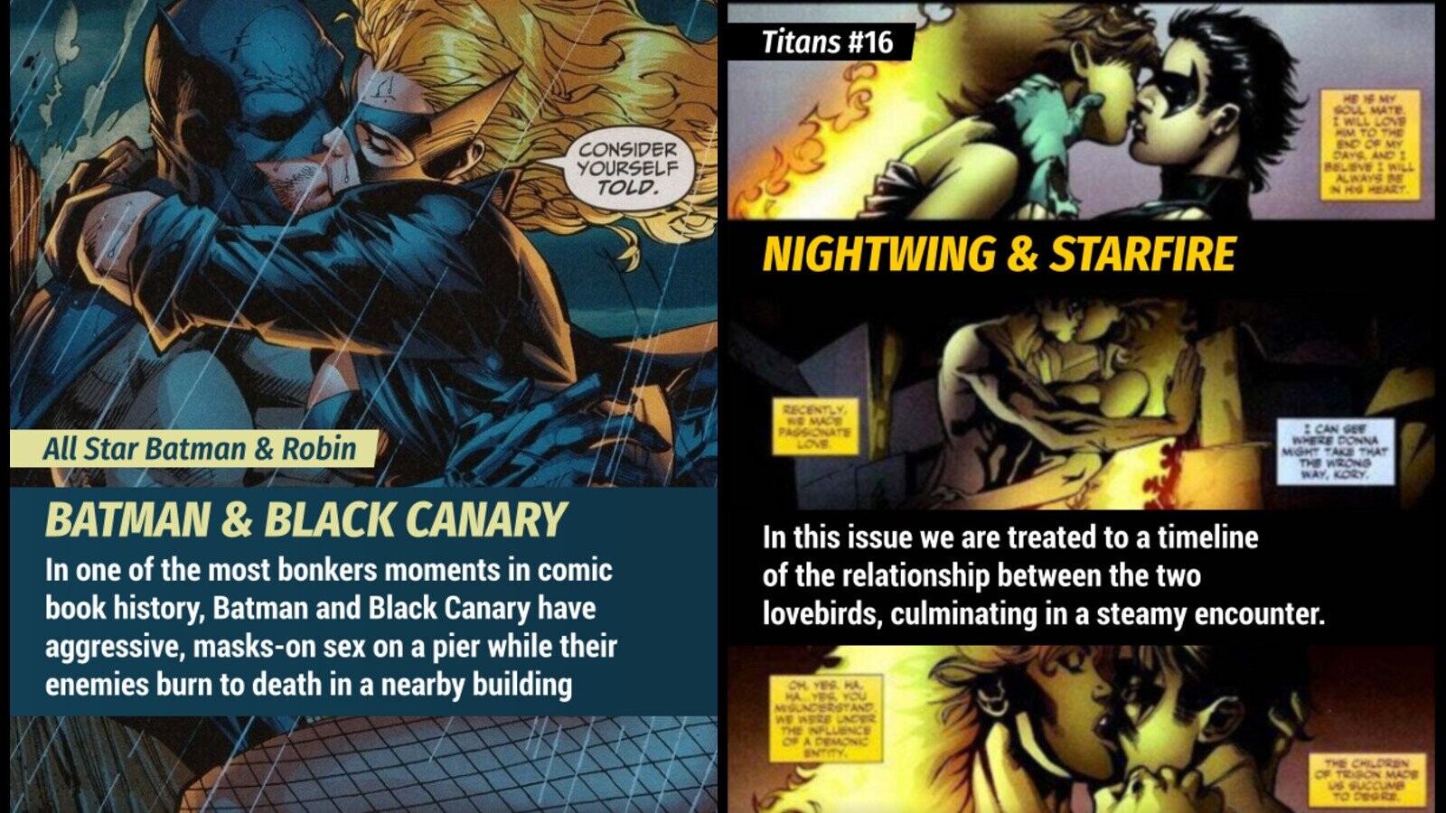 Black Canary Sex Comix