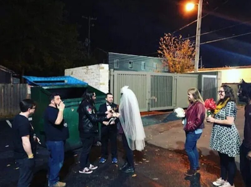 Unique Wedding Photos Showing Love Conquers All