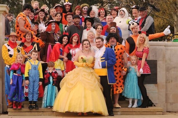 Unique Wedding Photos Showing Love Conquers All