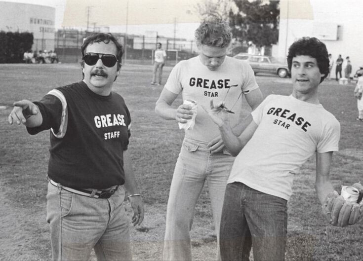 Slick Behind the Scenes Photos from “Grease” in 1978