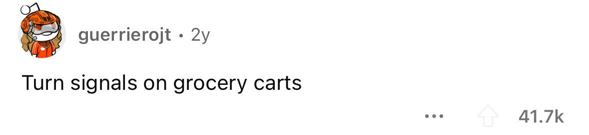 guerrierojt . 2 2y Turn signals on grocery carts ... 41.7k 