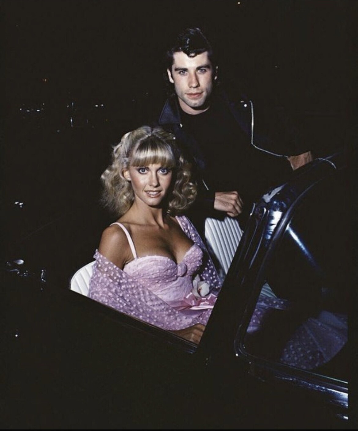 Slick Behind the Scenes Photos from “Grease” in 1978