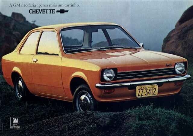A GM não faria apenas mais um carrinho, CHEVETTE SA-SAO RAULO ZZ-3412 GM adidas ... 
