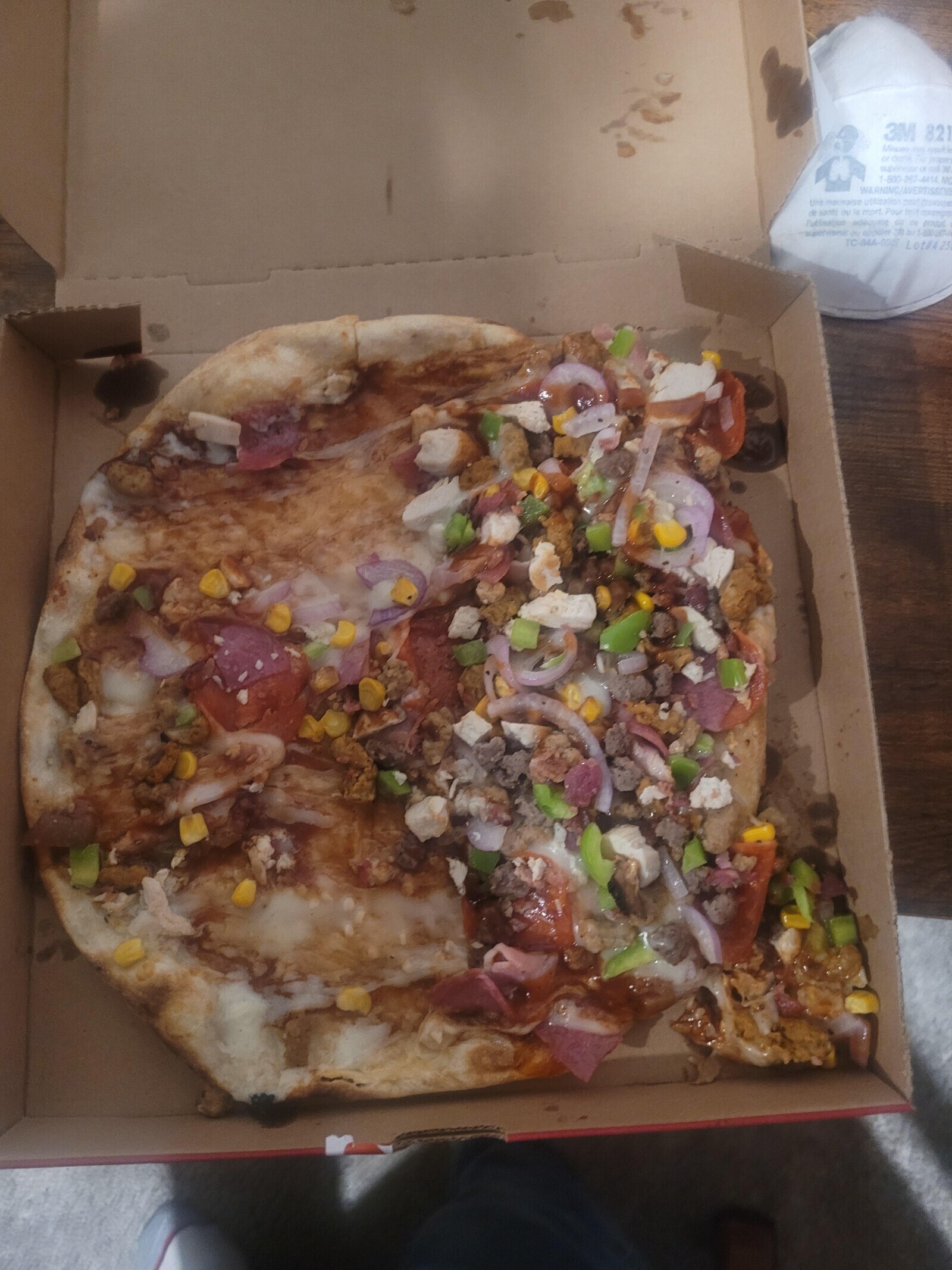 3M 821 Misuel one result or dere OF proper supervisor 1-600-267- 4414 NY WARNING/AVERTISSTME Une mauvaise utitisation many crovogoe de santi ou la mort Pour foot committee Putilisation adequate da Co email auserviseur من 36 TC-04A-0007 Lot#4250