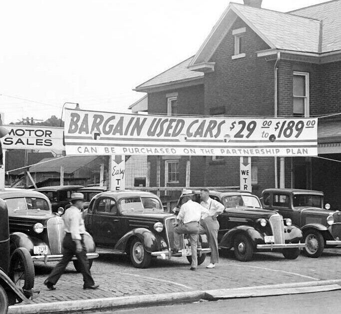 Photos Of The 1930’s Hard Life