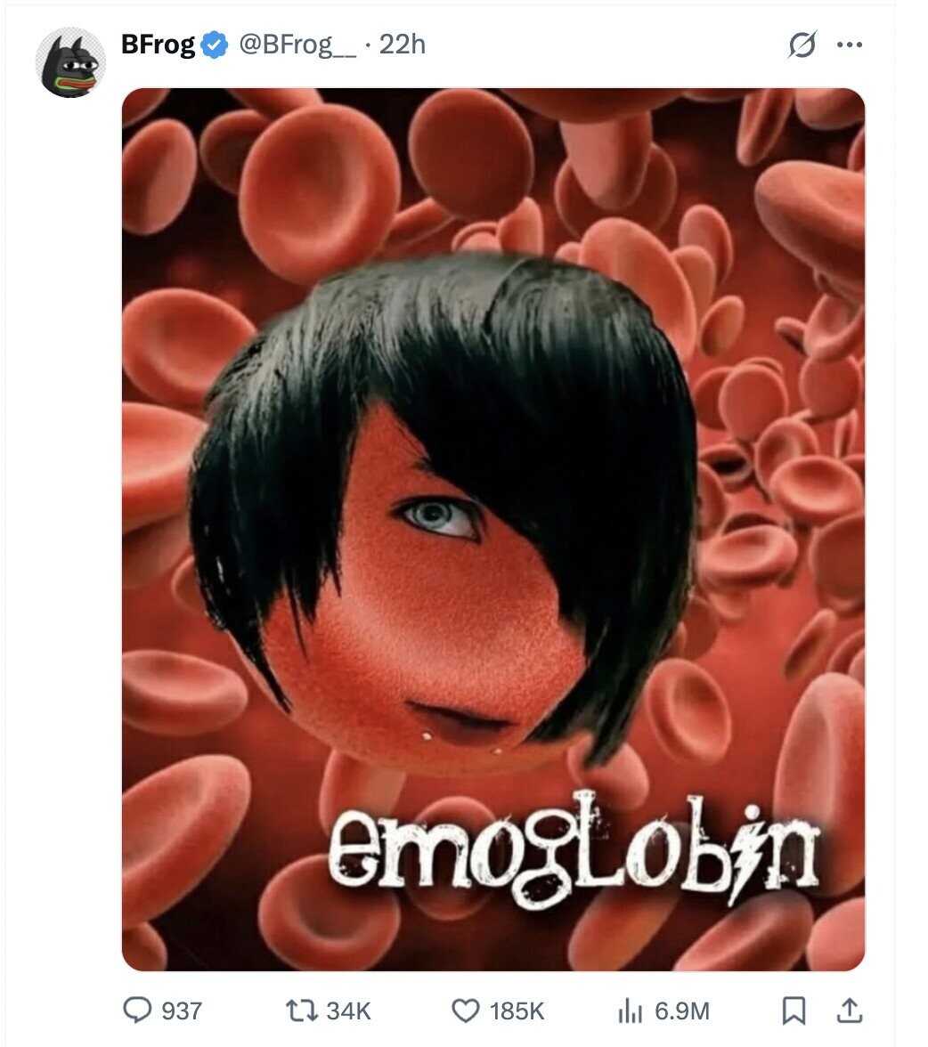 @BFrog_.22h s ... BFrog emogLobin 937 34K 185K del 6.9M