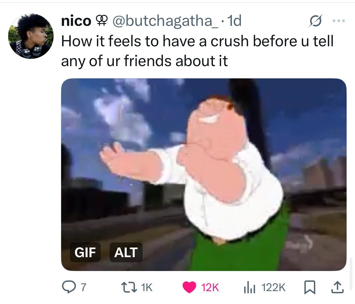 nico 8 @butchagatha_.1d ... How it feels to have a crush before u tell any of ur friends about it GIF ALT 7 1K 12K 122K 