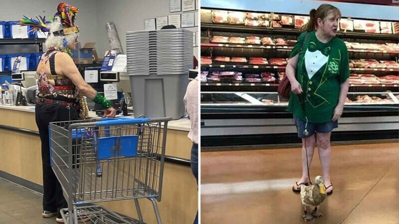 People of Walmart Looking Right at Home