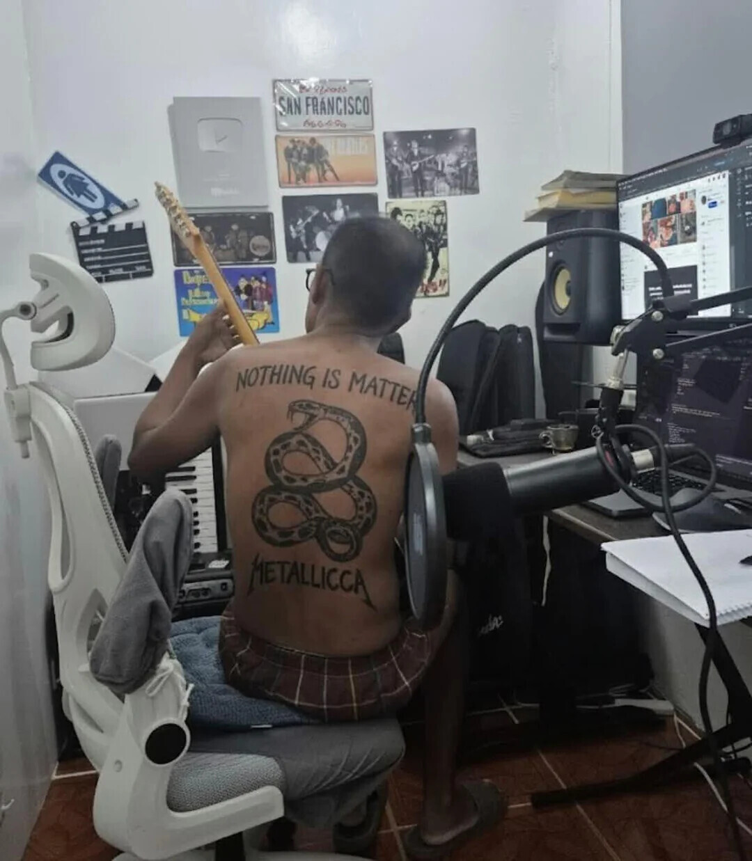 SHN FRANCISCO most Bage allow NOTHING IS MATTER METALLICCA