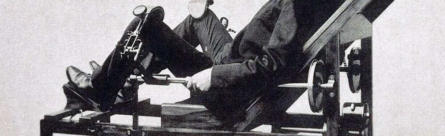 15 Truly Bizarre Old-Timey Fitness Fads And Contraptions