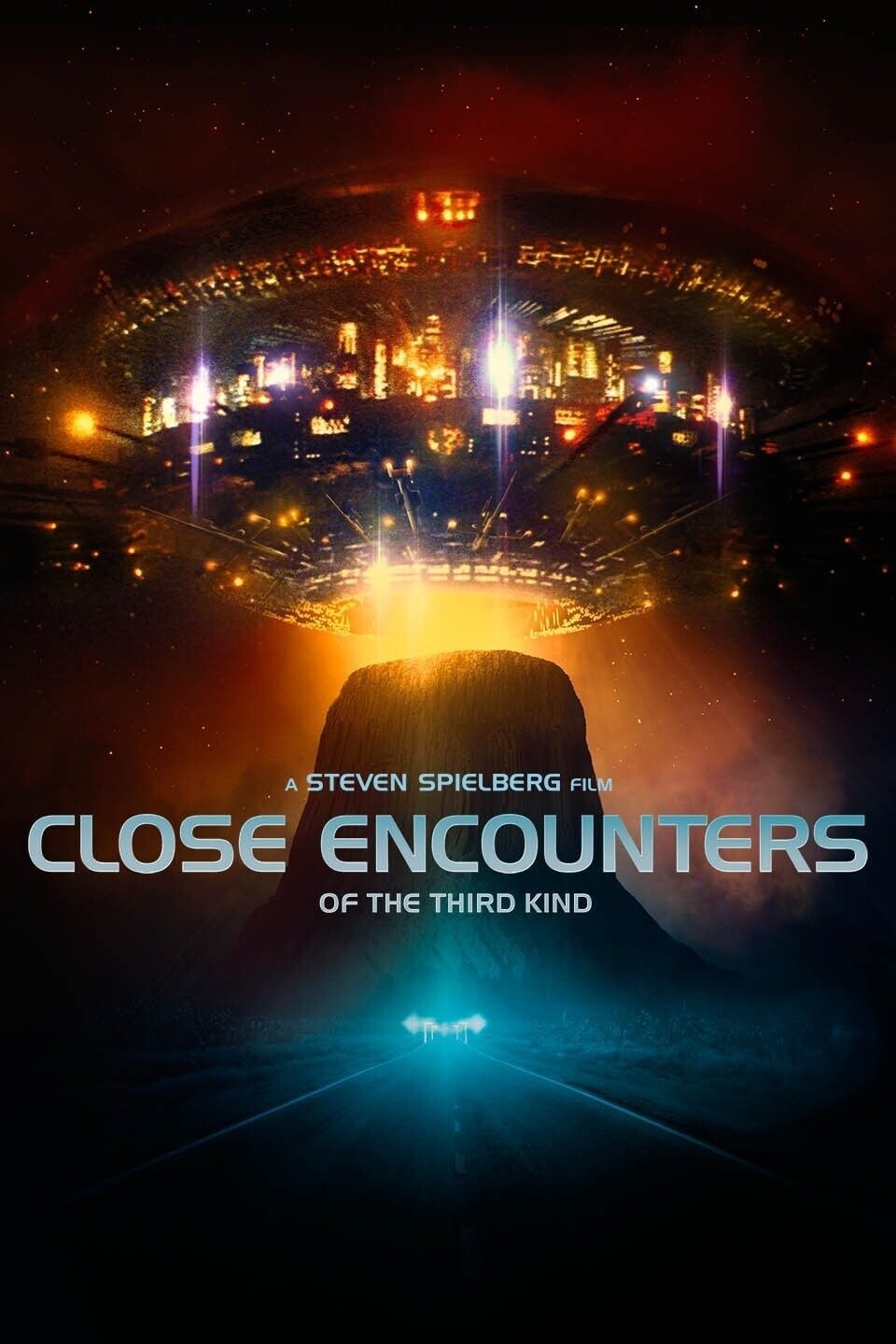 A STEVEN SPIELBERG FILM CLOSE ENCOUNTERS OF THE THIRD KIND