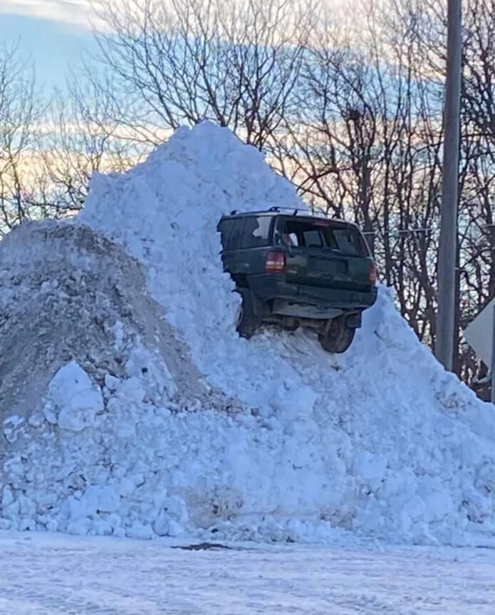 People Who Forgot How to Drive the Second Snow Fell
