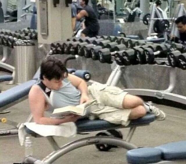 Photos Where Gym People Live Up to Their Reputation
