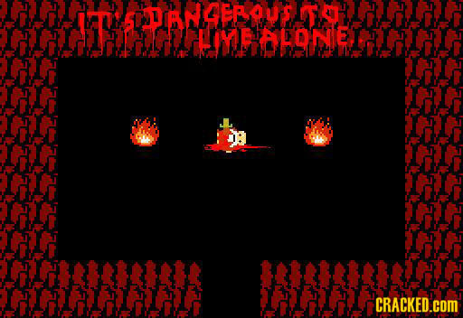 When Video Game Characters Finally Snap