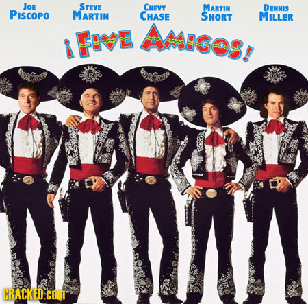 Joe STEVE CHEVY MARTIN DENNIS PISCOPO MARTIN CHASE SHORT MILLER AMIGES, CRACKED.COMT