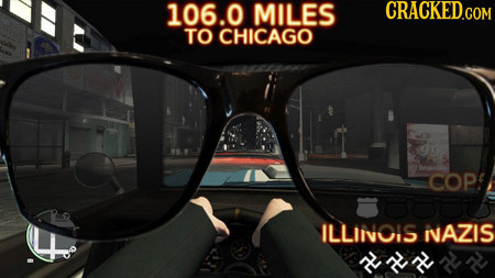 106.0 MILES TO CHICAGO COP: ILLIivois IvAZIS F 