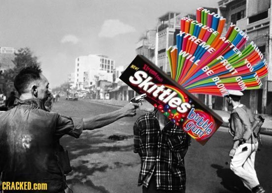 If Famous Pictures Were Used in Ads for Modern Products