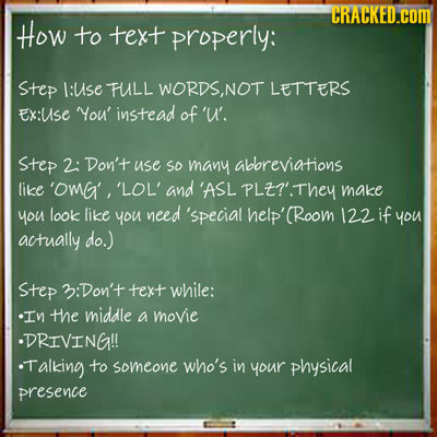 21 Classes We Wish We Could Force People to Take