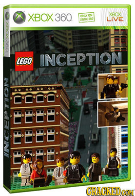 XBOX 360. XBOX ONLY XSROK 360 LIVE XBOX LEGO INCEPTION C'C'0'O EEEE EEBB CRAGKED CON