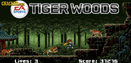 GRACKEDGOM TIGERWOODS A SPORTS Lives: 3 SCOTE: 371276