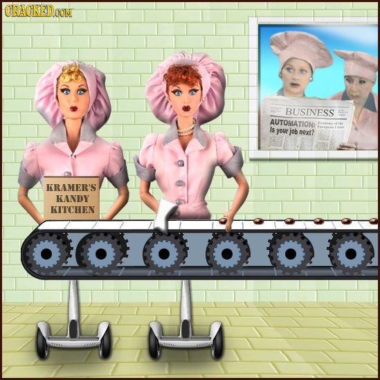 ORAGNED.OON BUSINESS AUTOMATION: Is your job next? KRAMER'S KANDY KITCHEN (OOOO)00